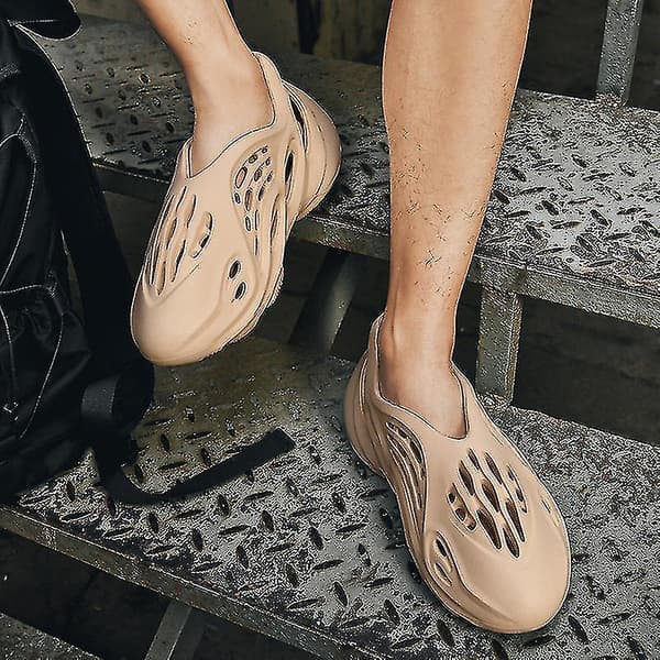 Nye strandskum løpesandaler unisex beige 38