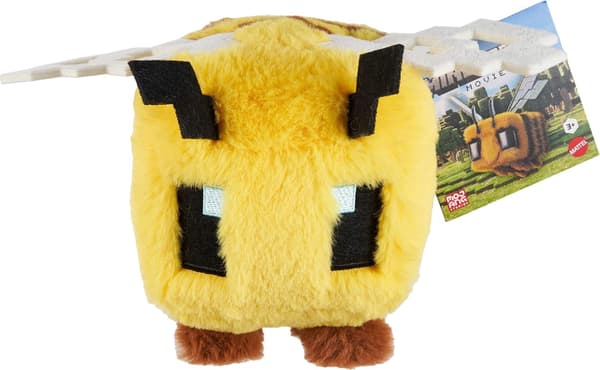 Minecraft Film Plush Bee 20cm Multicolor Tyg