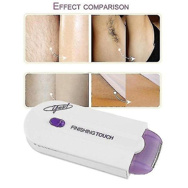 Finishing Touch Hårfjerner Smertefri Epilator Med Mikrovibration