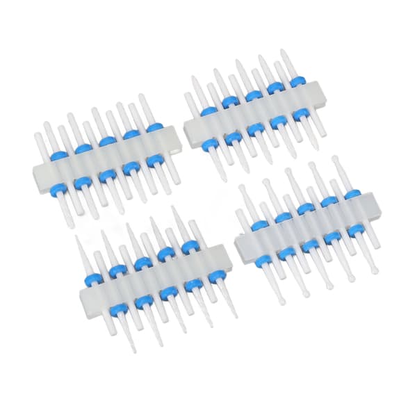 40 Pieces Nail Drill Bits with Holder Ceramic Grinding Head Polishing Bit Set Kit for Manicure
