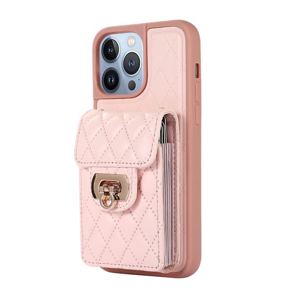 Korthållare Läder Telefonfodral För iPhone 13 Pro Max