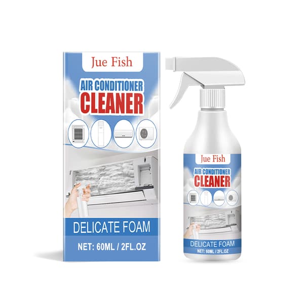Gentle Foam Cleaner for Wall Unit Air Conditioners - 60ml No Disassembly Required