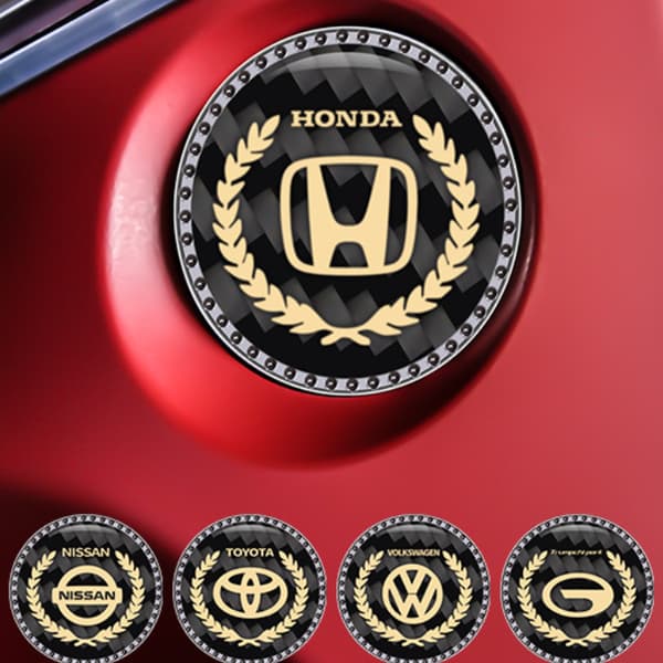 Two-pack stickers for car engine start and stop buttons (Volvo)