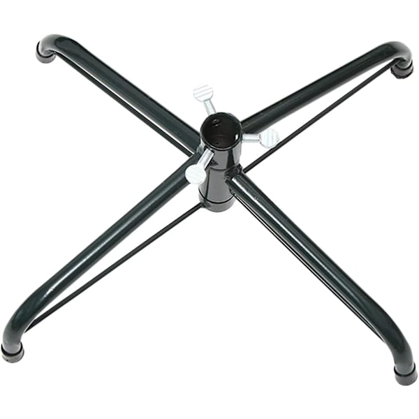 Juletræsfod, 35 cm foldbart metalstativ