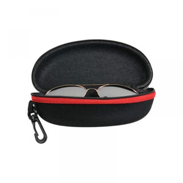 3-pack glasögonfodral, skyddande hårda glasögonfodral med dragkedja