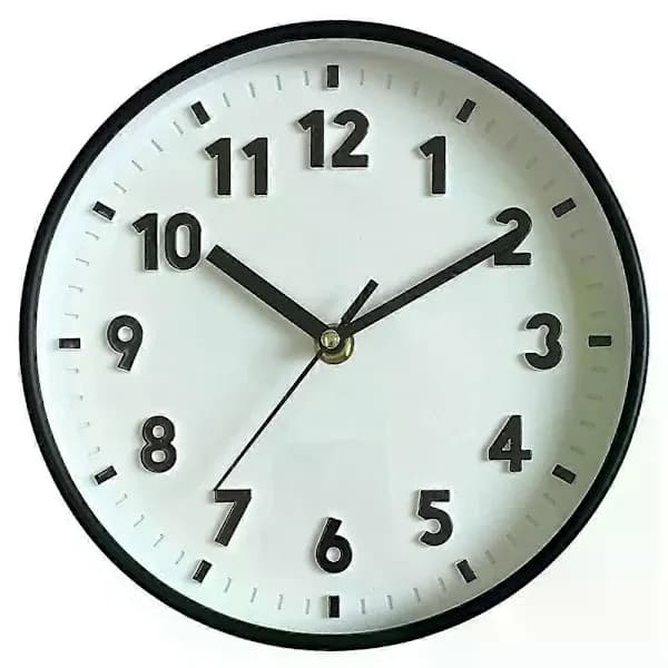 20 cm Tyst Väggklocka Enkel Digital Väggklocka Heminredning Kubisk Digital Klocka Kvarts Väggklocka för Sovrum Sovsal Ch Mintgrön