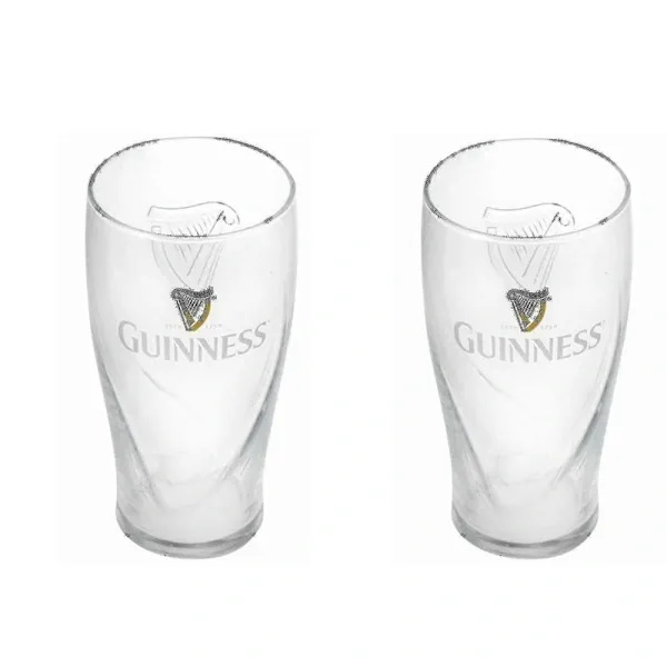 2 Guinness Pintglas
