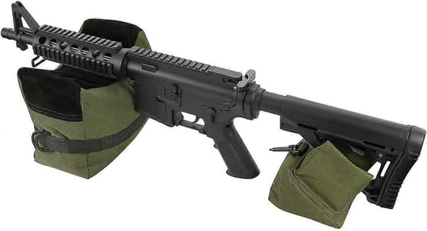 Twod Shooting Rest for Outdoor Use - Bench Rest for Target Shooting with Front and Rear Support