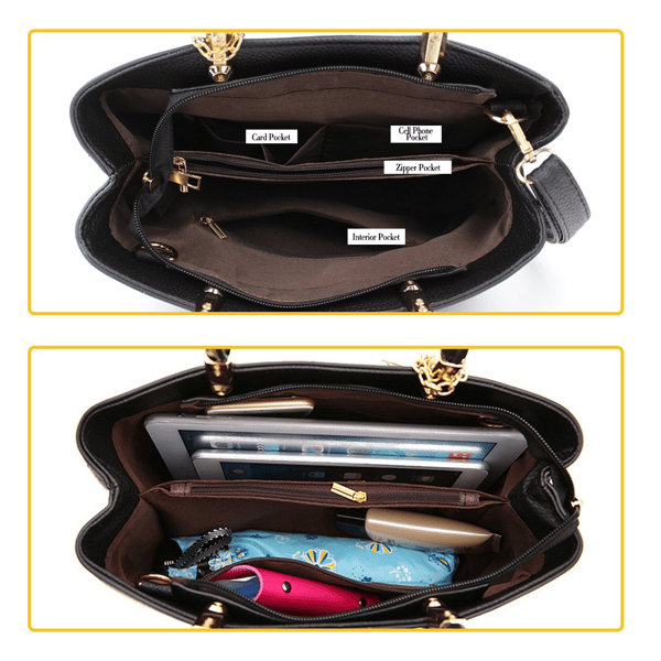 Large Handbag Women Black
