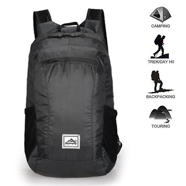 Foldable Backpack Lightweight Backpack 20l, Water-repellent For Hiking