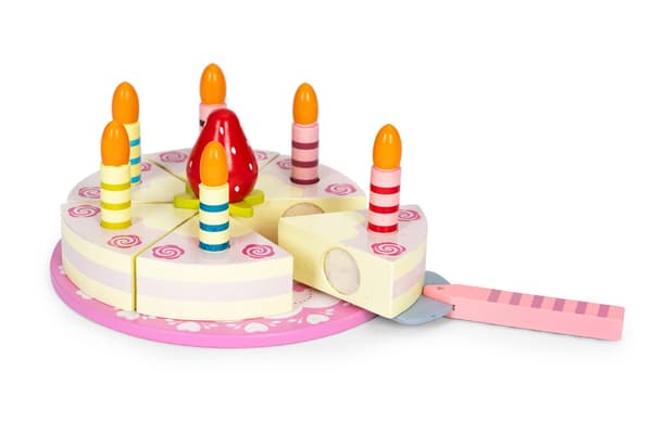 Sett med borrelåskake i tre, fruktlys for barn, 16 elementer 1300