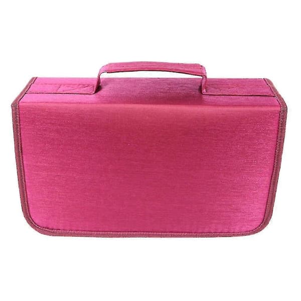 Cd Dvd Etui Holder Organizer Spildisketui Dvd Opbevaringstaske Rød