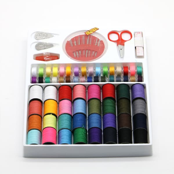 Sewing Machine Thread Kit, Bobbins, Underthread, Cotton Spools, Scissors