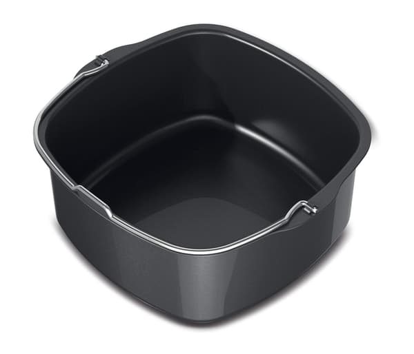 Husholdningsapparater Airfryer, Silikone, Sort, Rød