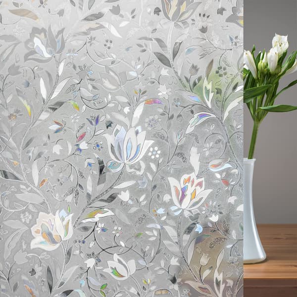 Window film privacy, self-adhesive, decorative