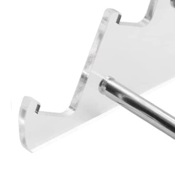 Keyboard Storage Rack Removable Clear Acrylic Elevation Tilt Mechanical Keyboard Display Stand Home 2 Layers