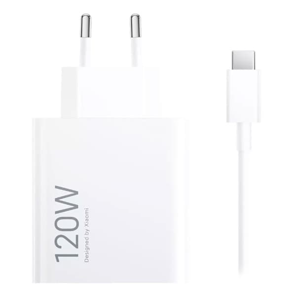 Xiaomi Kompatibel 120W HyperCharge Combo, Type-A EU-plugg Hurtiglader 120w