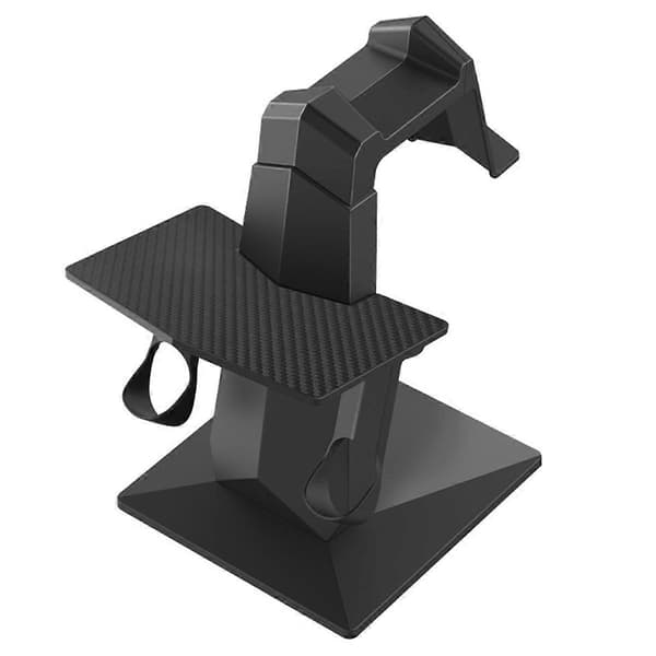 VR Ställ Displayhållare och Kontroller för Meta Quest 3/Meta Quest Pro/Oculus Quest 2 Uppladdningsbar Dis