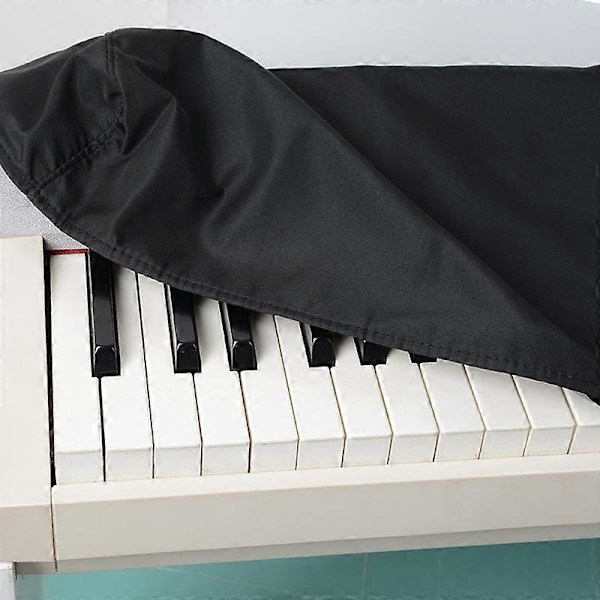 SZTXJ Støvdeksel for Piano Keyboard, 61 Tangenters Piano Keyboard-deksel, Elastisk Støvdeksel for Elektronisk Keyboard, Piano Keyboard-deksel med Slitesterk Elastikk