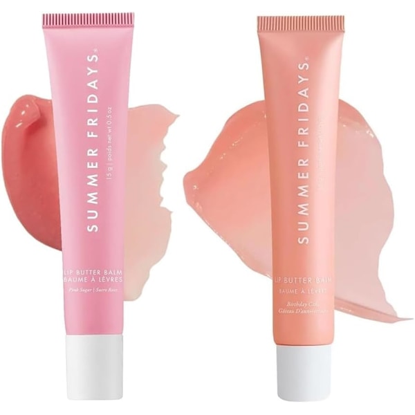 Summer Friday Peptide Lip Treatment, Peptide Läppbehandling, Peptide Läppfärg, Glansig Färg, Återfuktande Finish, 15 ml / 0.5 fl oz 5#+4#