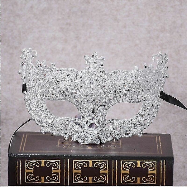 Ny Mode Lyxig Venetiansk Maskeradmask Dam Flickig Sexig Rävmask Maskeraddräkt Jul Halloween Fest TAO Red