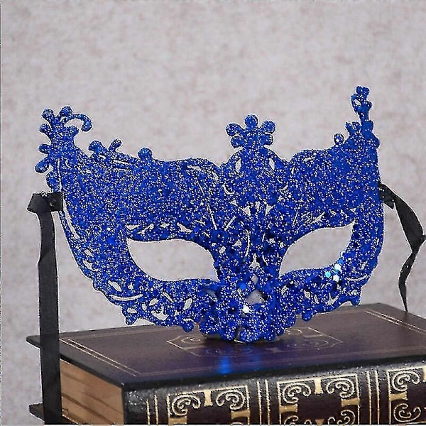 Ny Mode Lyxig Venetiansk Maskeradmask Dam Flickig Sexig Rävmask Maskeraddräkt Jul Halloween Fest TAO Gold