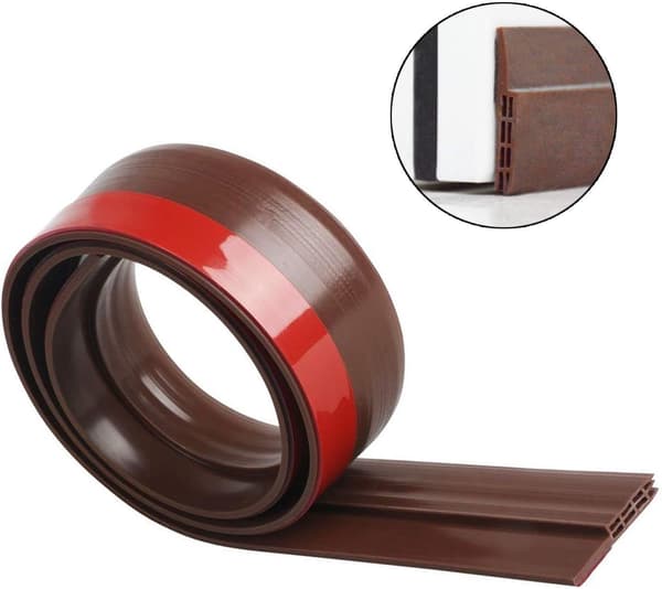 Windproof and waterproof door bottom - new insulating door bottom (quick installation)