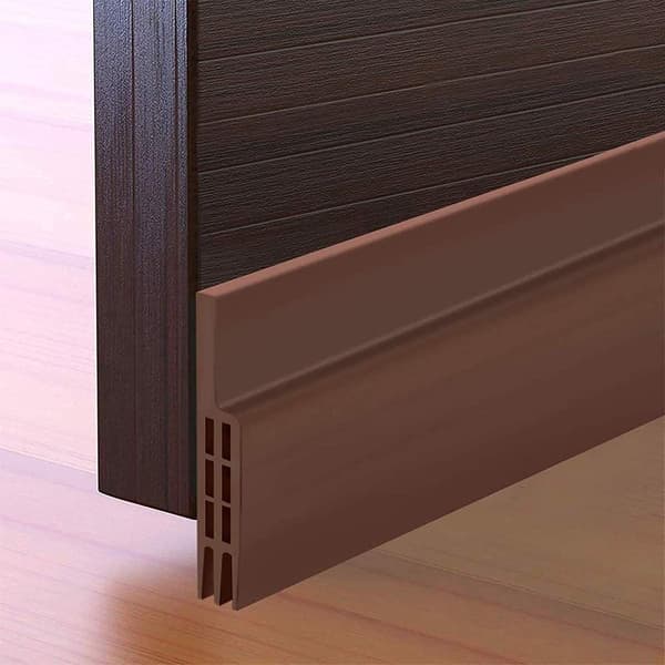 Windproof and waterproof door bottom - new insulating door bottom (quick installation)