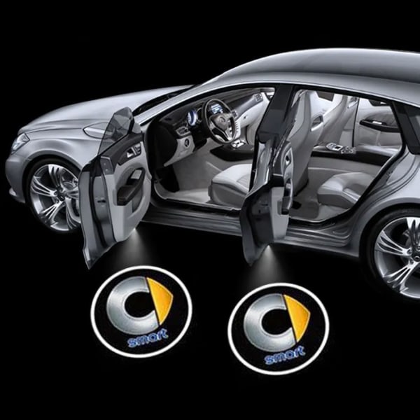 2st bilvälkomstljus för smarta, bilpölsbelysning LED-projektion bildelar
