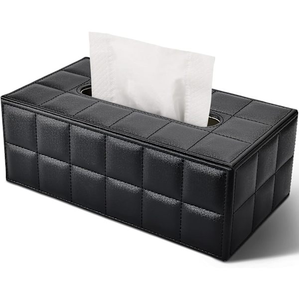 Tissue Boxes, PU Leather Tissue Boxes, Rectangular Tissue Boxes for Tissues