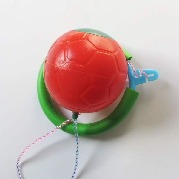 Ankel hoppa boll, hoppa boll leksak boll fot gyroskop med disk utomhus sport fitness leksaker för vuxna barn barn, slumpmässig färg