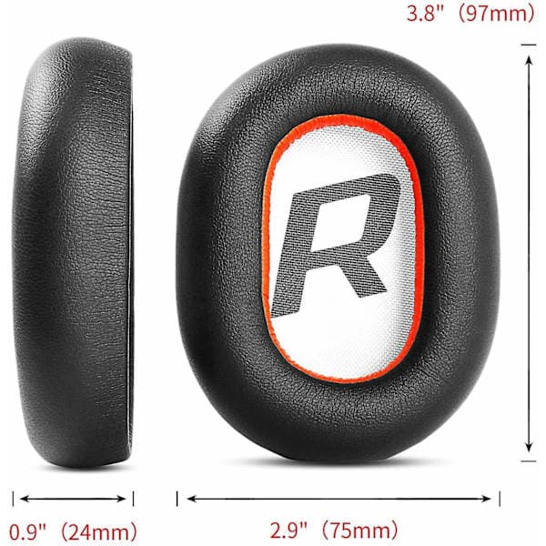Erstatningsøretelefoner kompatible med Plantronics Voyager 8200 Uc/Backbeat Pro2 Stereo Bluetooth - Perfekt