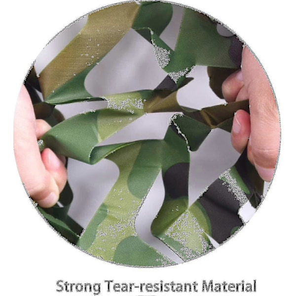 Stor Rulle Camouflage Net til Jagt Militær Dekoration Solskærm