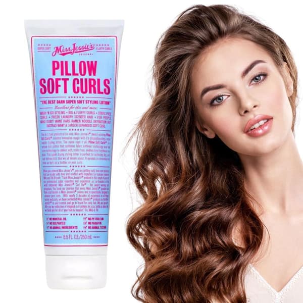 Pillow Soft Curls Myk Hold Hårstylingkrem Lotion 8.5 oz
