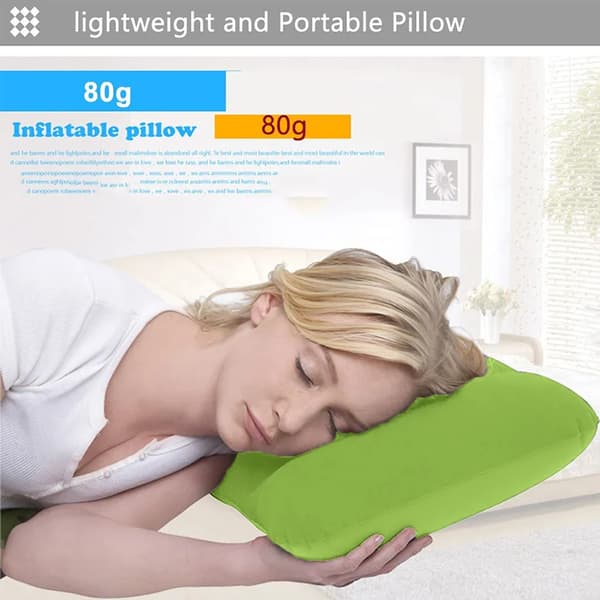 Inflatable Pillow - Travel Pillow - Beach Pillow - Camping Pillow