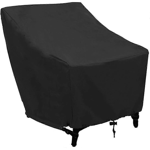 Beskyttelsescover til stabelbare havestole, Patio Cover Anti-UV/Vindtæt/Vandtæt 210D Oxford stof stabelbare stole, Universal Cover til haven