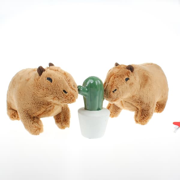 20 cm Capybara gnaver capybara plysdukke tegneseriedukke