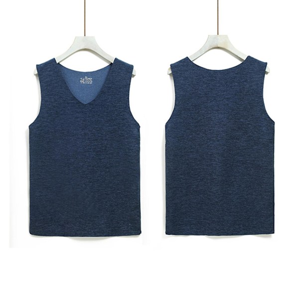 Mjuk Silke Patch Termisk Väst Termisk Tank Top Lätt Sömlös Uppvärmningsväst Dubbelsidig Borstad Ärmlös Camisole