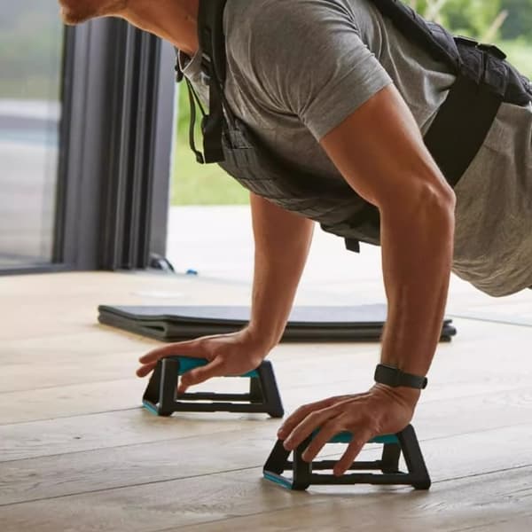 Professional Push Up Bars | Ergonomic Handles with Non-Slip Base for Strength Training, Home Gym & Floor Workouts