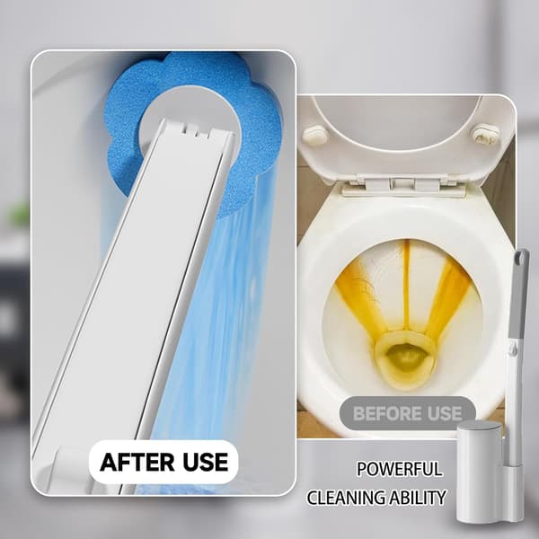 Toilet Brush Set - 18-Piece Kit with Deep Cleaning Sponges