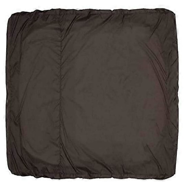 SZTXJ Vandtæt Polyester Firkantet Spabadsovertræk Udendørs Spa Overtræk Brun Firkant (231 * 231 * 30cm)