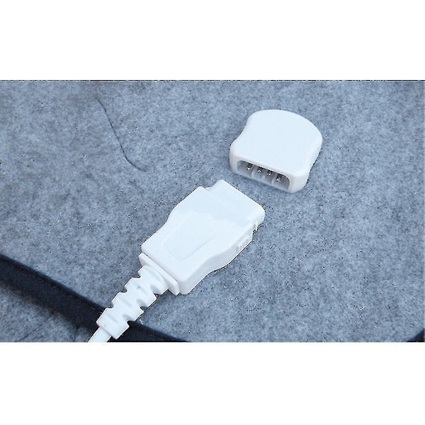 Elektrisk vinterpledd varmematte Pad teppe for over og under seng Madrass Non-woven stoffpledd justerbar 3 farger 150 * 75cm