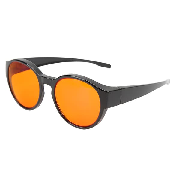 Blue Light Blocking Glasses Powerful Professional Filter Prevents Gaming Fatigue Glare UV Eye Strain DB Round