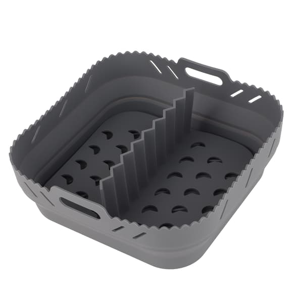 Firkantet Airfryer Silikon Bakeform med Silikonmatte