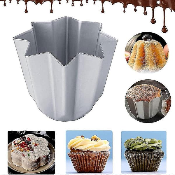 Åttekantet Bakeform Non-Stick Aluminiumslegering Kakeform for Pandorobrød 1