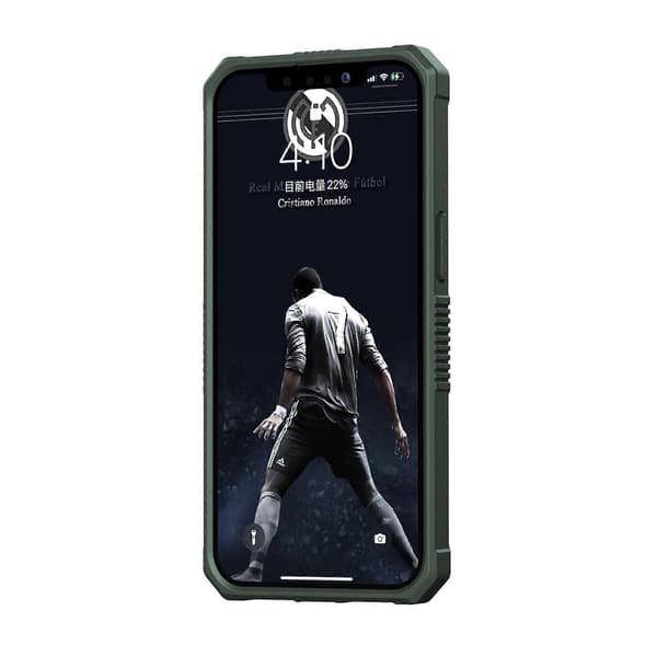 Stødsikkert kulfibertelefoncover til iPhone 14 Pro Max
