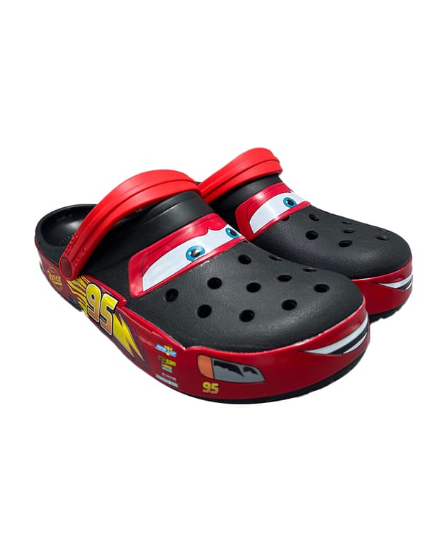 Unisex Voksen Pixar Biler McQueen Træsko sort black 37