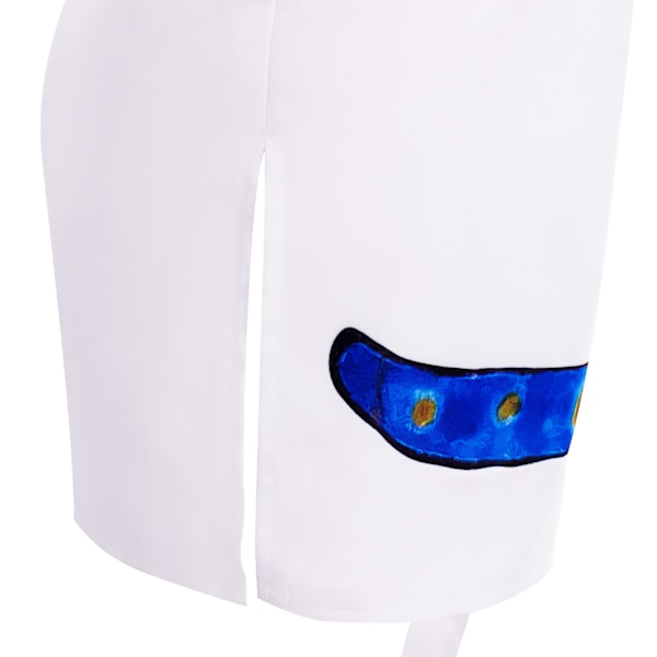 ABBA Retro Stil Agnetha Fältskog Cosplay Kostym Outfit Halloween Party Kostym Blå Agnetha Blå Agnetha Blå Agnetha blue M