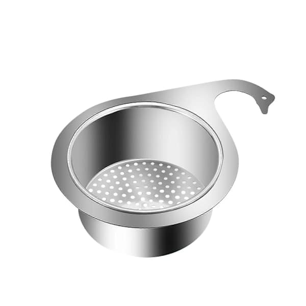 Rustfritt Stål Svane Vask Sil Kurv, Kran Hengende Filter Kurv NY