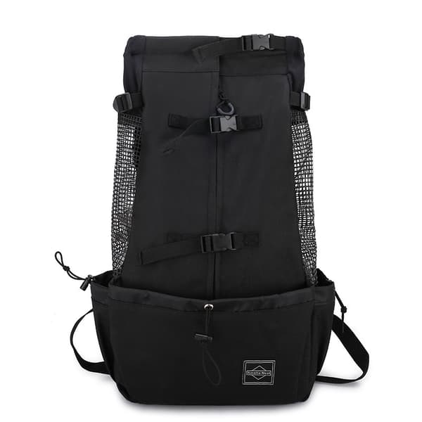 Dog Backpack Carrier Puppy Head Out Front Pack with Waterproof Lining for Hiking Walking Cycling.